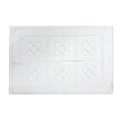 Alfombra de baño de rizo 100% algodón Flor bcn