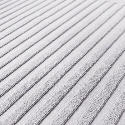 Catifa de bany de ris 100% cotó Cottonplus Gris