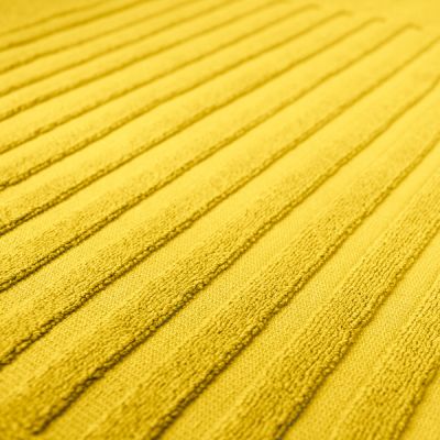 Alfombra de baño de rizo 100% algodón Cottonplus Mostaza