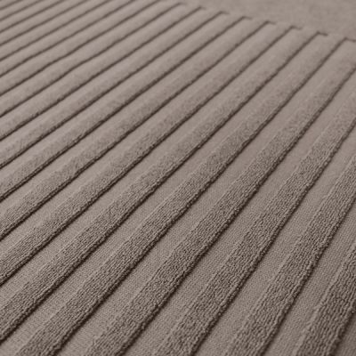 Catifa de bany de ris 100% cotó Cottonplus Taupe