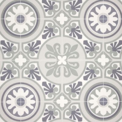 Alfombra vinílica Mosaic chic Verde OFERTA