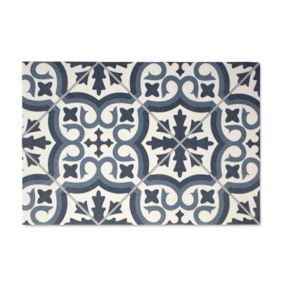 Alfombra vinílica de cocina 50 x 67 cm Trento Azul OFERTA