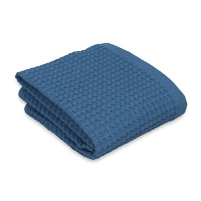 Paño de cocina 100% algodón nido de abeja OFERTA Azul