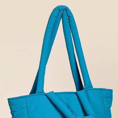Bolsa de calle 31x12x28 cm saco Turquesa