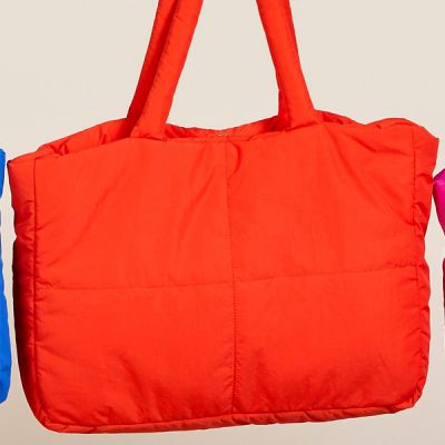 Bolsa de calle 48x8x30 cm acolchada saco Naranja