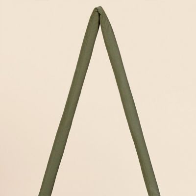 Bolsa de gimnasio acolchada saco Caqui