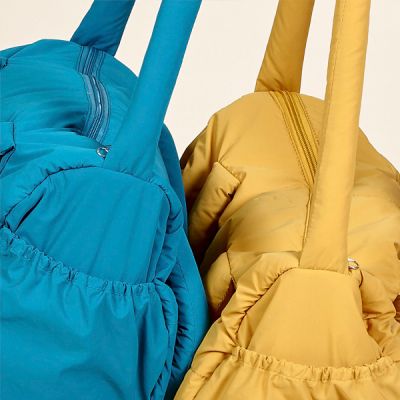 Bolsa de gimnasio acolchada saco Mostaza
