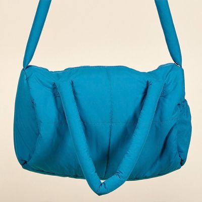Bolsa de gimnasio acolchada saco Turquesa