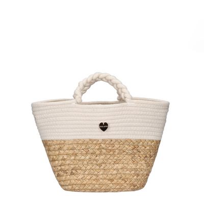 Bolso pequeño de playa BP0304 Blanco