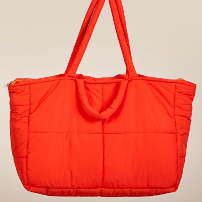 Bolsa de playa 55x18x40 cm acolchada saco Naranja