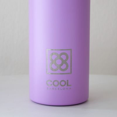Botella termo Runbott COOL Barcelona 600ml Lila