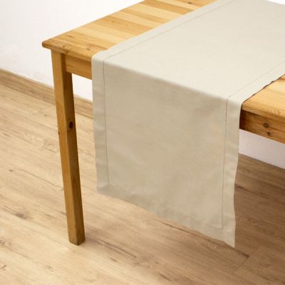 Camino de mesa con Vainica Emy Beige