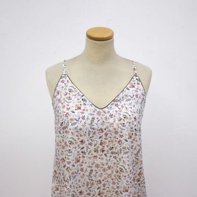 Camisón de mujer 100% algodón satinado 300 hilos Mislata, Cool Barcelona