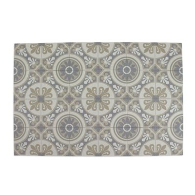 Alfombra vinílica Mosaic chic Crema OFERTA