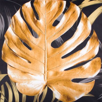 Cojín de 45 x 45 cm de terciopelo con relleno Gold 1