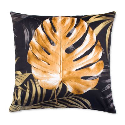 Cojín de 45 x 45 cm de terciopelo con relleno Gold 1