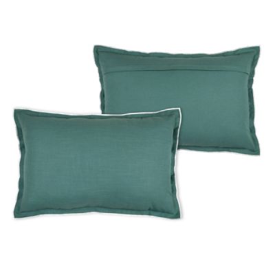Cojín con relleno 40 x 60 cm 100% algodón Helios Verde