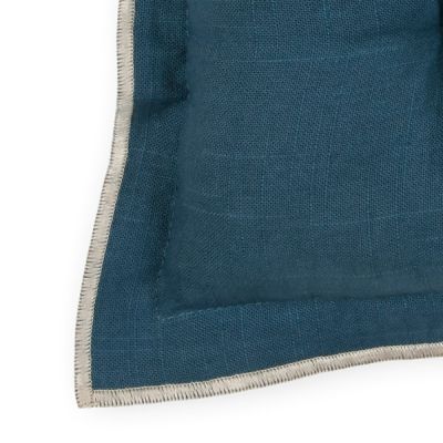 Cojín de silla 38 x 38 cm 100% algodón Helios Azul