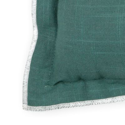 Cojín de silla 38 x 38 cm 100% algodón Helios Verde