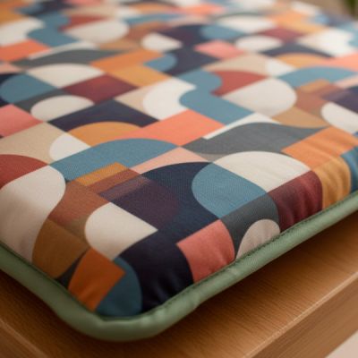 Cojín de silla 40 x 40 cm Retro 