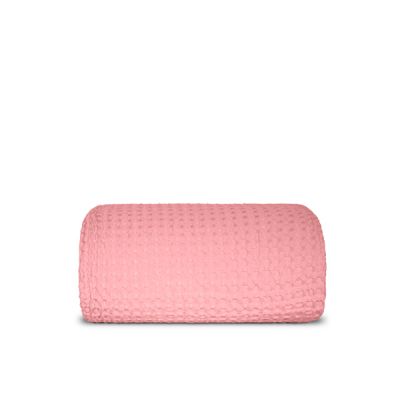 Colcha efecto nido de abeja 100% algodón Cork Rosa