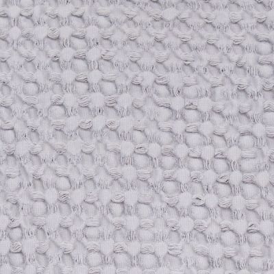 Colcha efecto nido de abeja 100% algodón Waffle Gris OFERTA