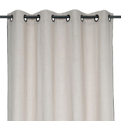 Cortina 100% algodón 140 x 260 cm Helios Natural