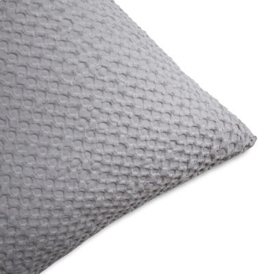 Funda de cuadrante 55 x 55 cm efecto nido de abeja 100% algodón Cork Gris