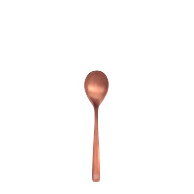 Cuchara postre de acero inoxidable Bcn Cobre OFERTA