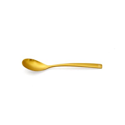 Cuchara postre de acero inoxidable Bcn Oro OFERTA
