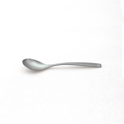 Cuchara postre de acero inoxidable Bcn Plata OFERTA