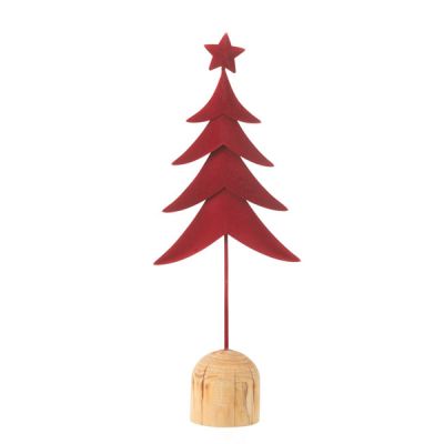 Decoración de pie árbol Rojo