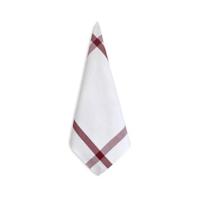 Paño de cocina de sarga 100% algodón Aneto Rojo OFERTA