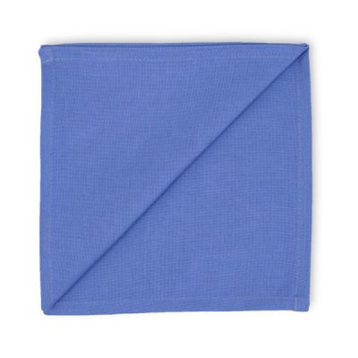 Servilleta 100% algodón 45 x 45 cm Azul