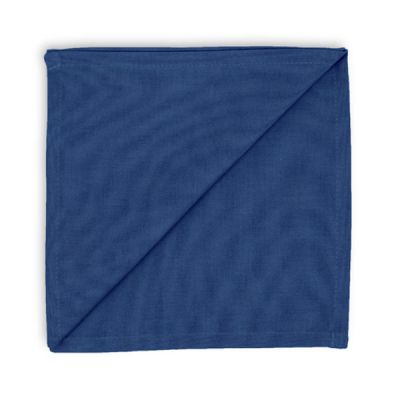 Servilleta 100% algodón 45 x 45 cm Azul Cyclades