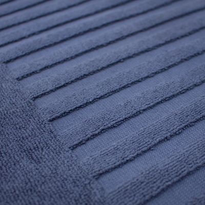 Alfombra de baño de rizo 100% algodón Cottonplus Azul Marino