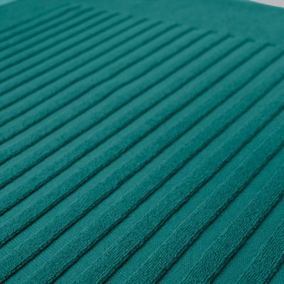 Catifa de bany de ris 100% cotó Cottonplus Verd Ànec