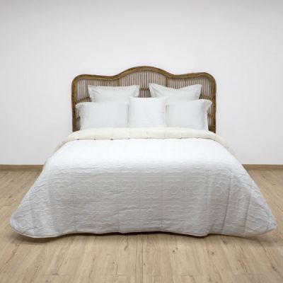 Edredón reversible Sherpa Panot Barcelona Blanco