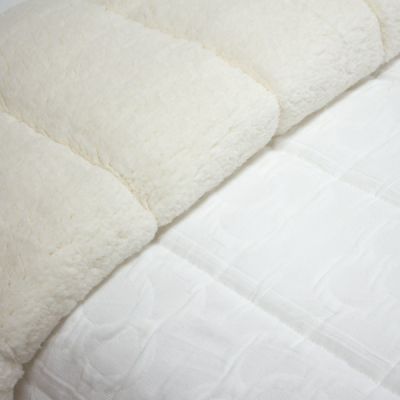 Edredón reversible Sherpa Panot Barcelona Blanco