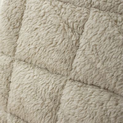 Edredó reversible Sherpa Rihan Beige