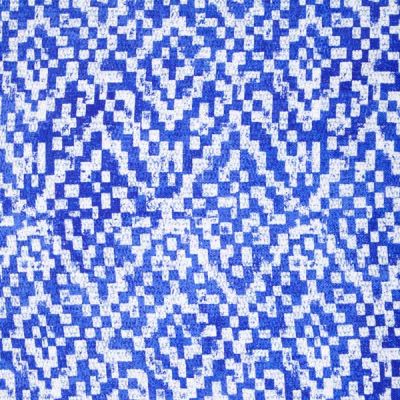 Foulard multiusos 100% algodón Menorca Azul