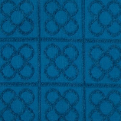 Paño de cocina 100% algodón Flor de Barcelona Azul Océano