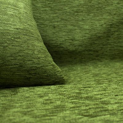 Funda de cojín 30 x 50 cm Chenilla Verde