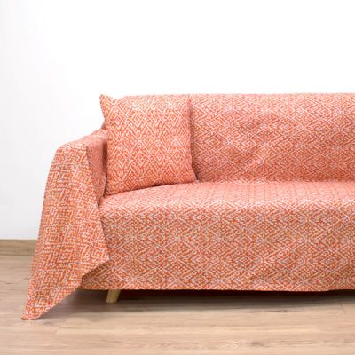 Foulard multiusos 100% algodón Menorca Naranja