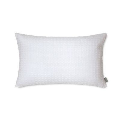 Funda de cojín 30 x 50 cm Nido Blanco
