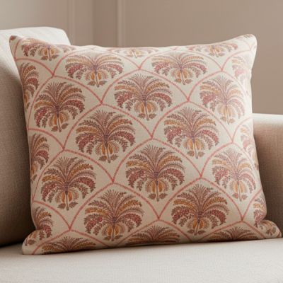 Funda de cojín 50 x 50 cm Kerala Rombo Maquillaje