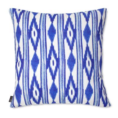 Funda de cojín 100% algodón 45 x 45 cm Mallorca Azul
