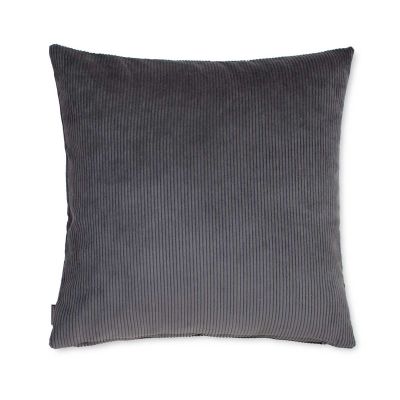 Funda de cojín de Pana 45 x 45 cm Antracita