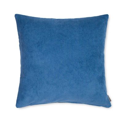 Funda de cojín de Pana 45 x 45 cm Navy