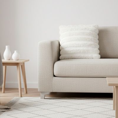 Funda de cojín Ravel Blanco